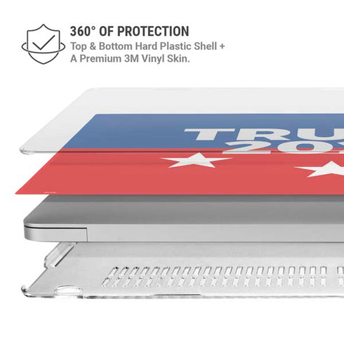 Trump 2020 MacBook Air 15in (2023-2025) Case plus Skin